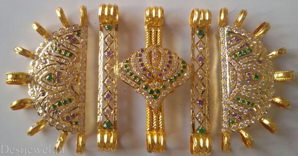 New and Latest Design of Rajasthani Desi gold hath-baajubandh 