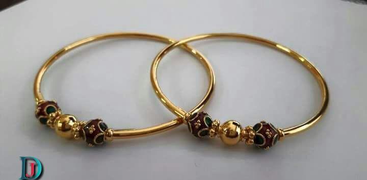New and Latest Design of Rajasthani Desi gold Baali  with weight 25 gm