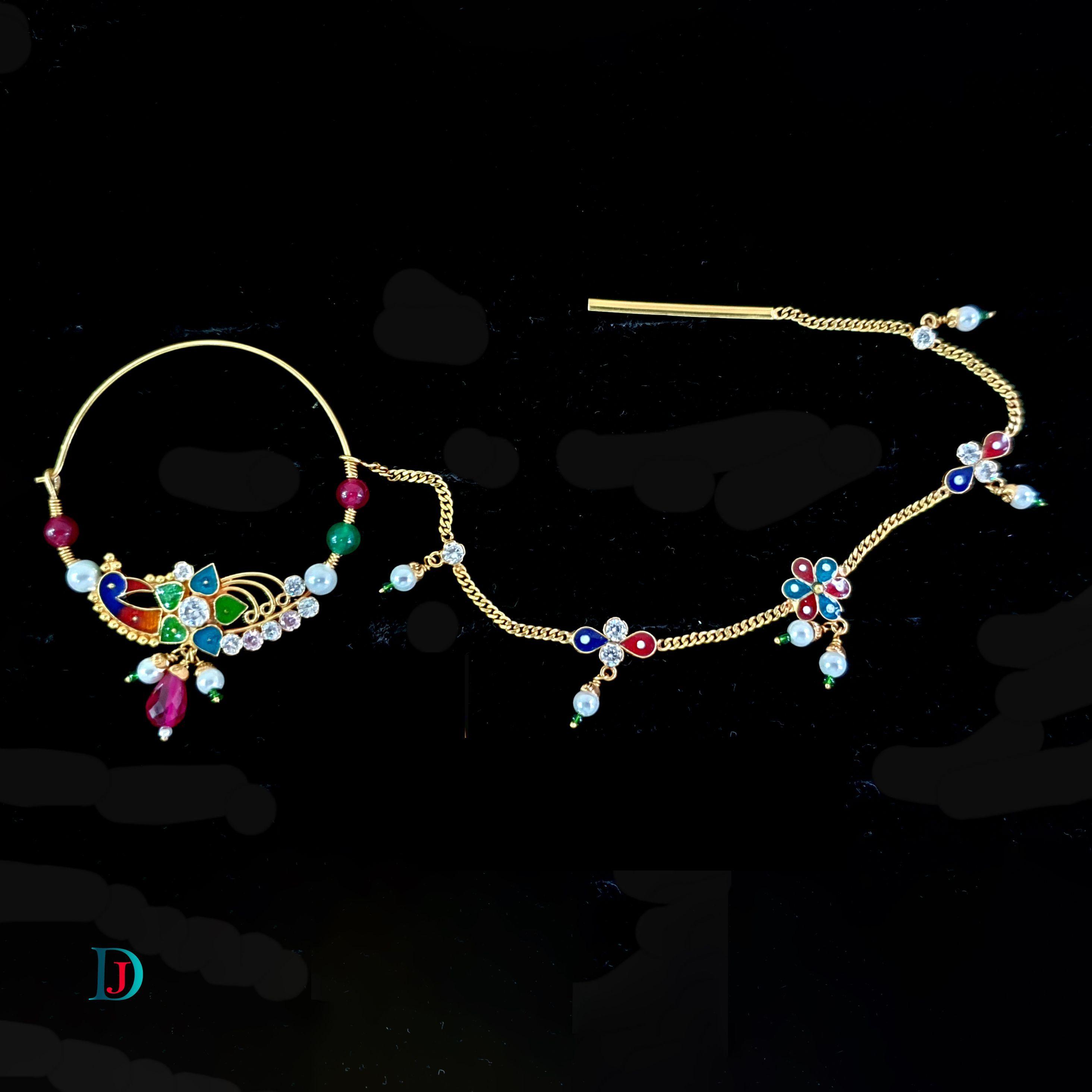 New and Latest Design of Desi Indian Rajasthani Gold Baali/Earrings 