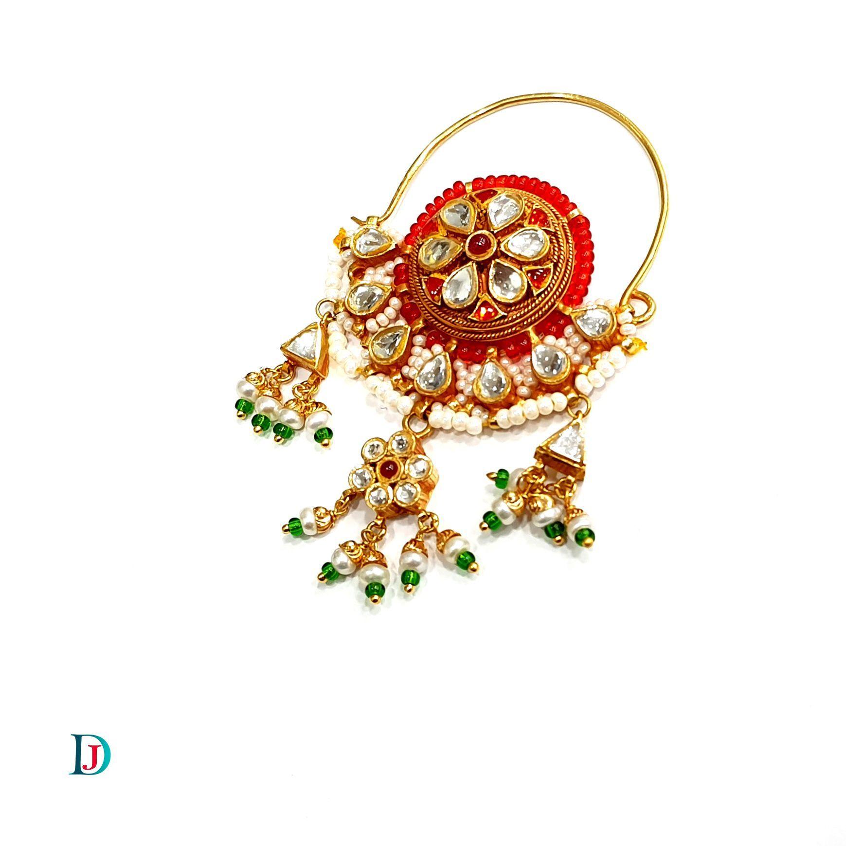 New and Latest Design of Desi Indian Rajasthani Gold Baali/Earrings 