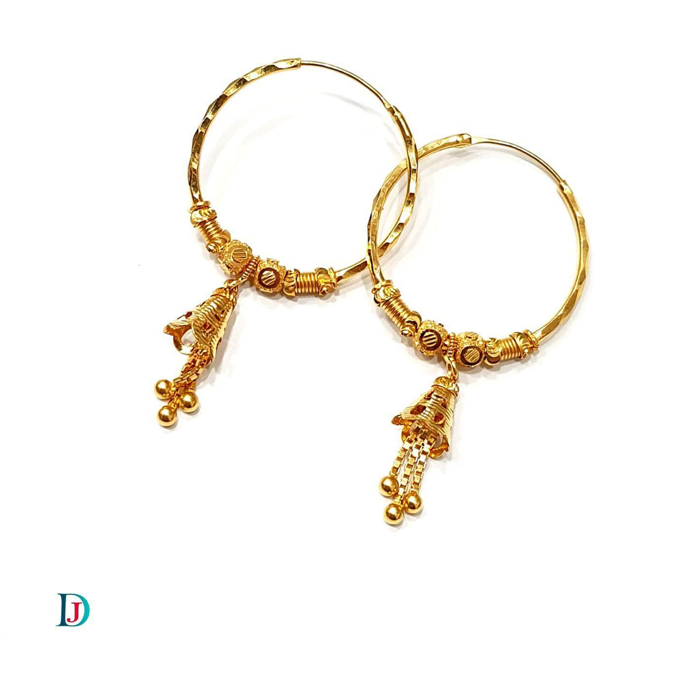 New and Latest Design of Desi Indian Rajasthani Gold Baali/Earrings 