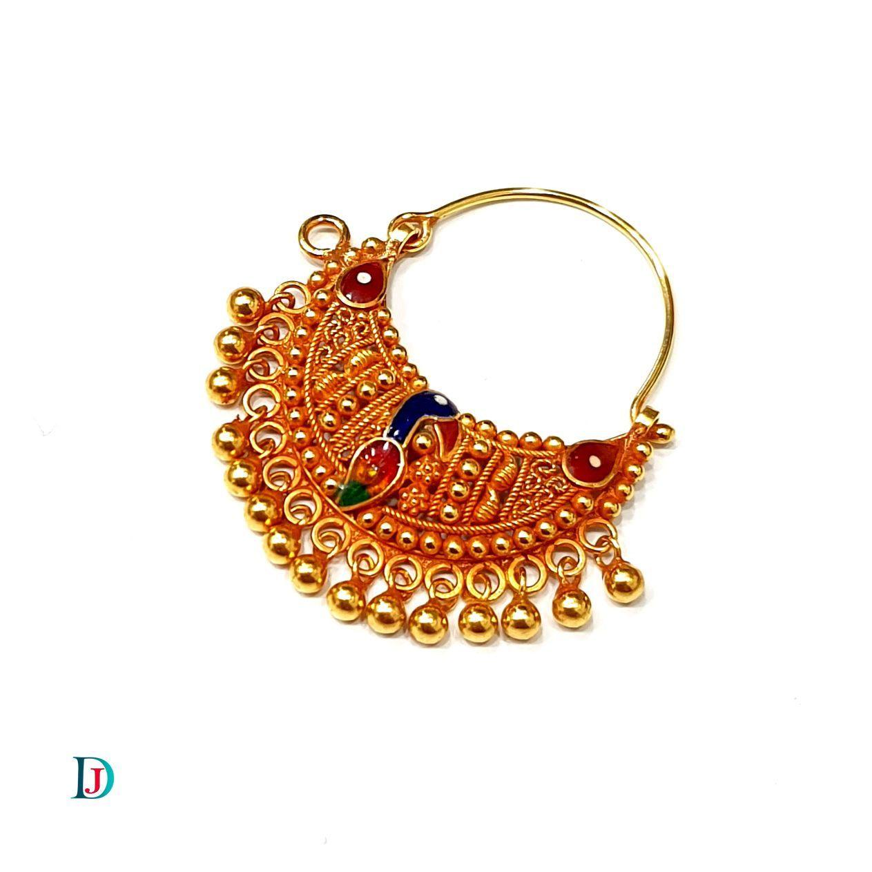 New and Latest Design of Desi Indian Rajasthani Gold Baali/Earrings 