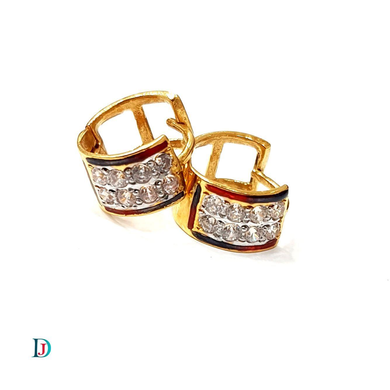 New and Latest Design of Desi Indian Rajasthani Gold Baali/Earrings 