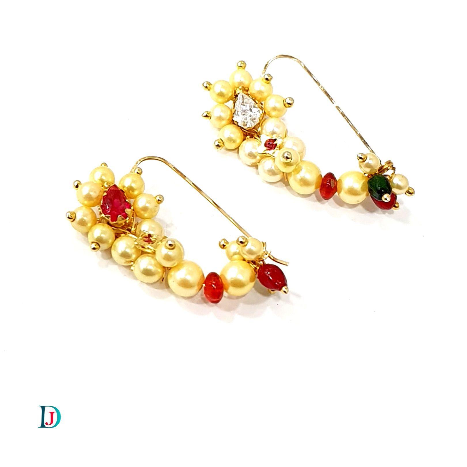 New and Latest Design of Desi Indian Rajasthani Gold Baali/Earrings 