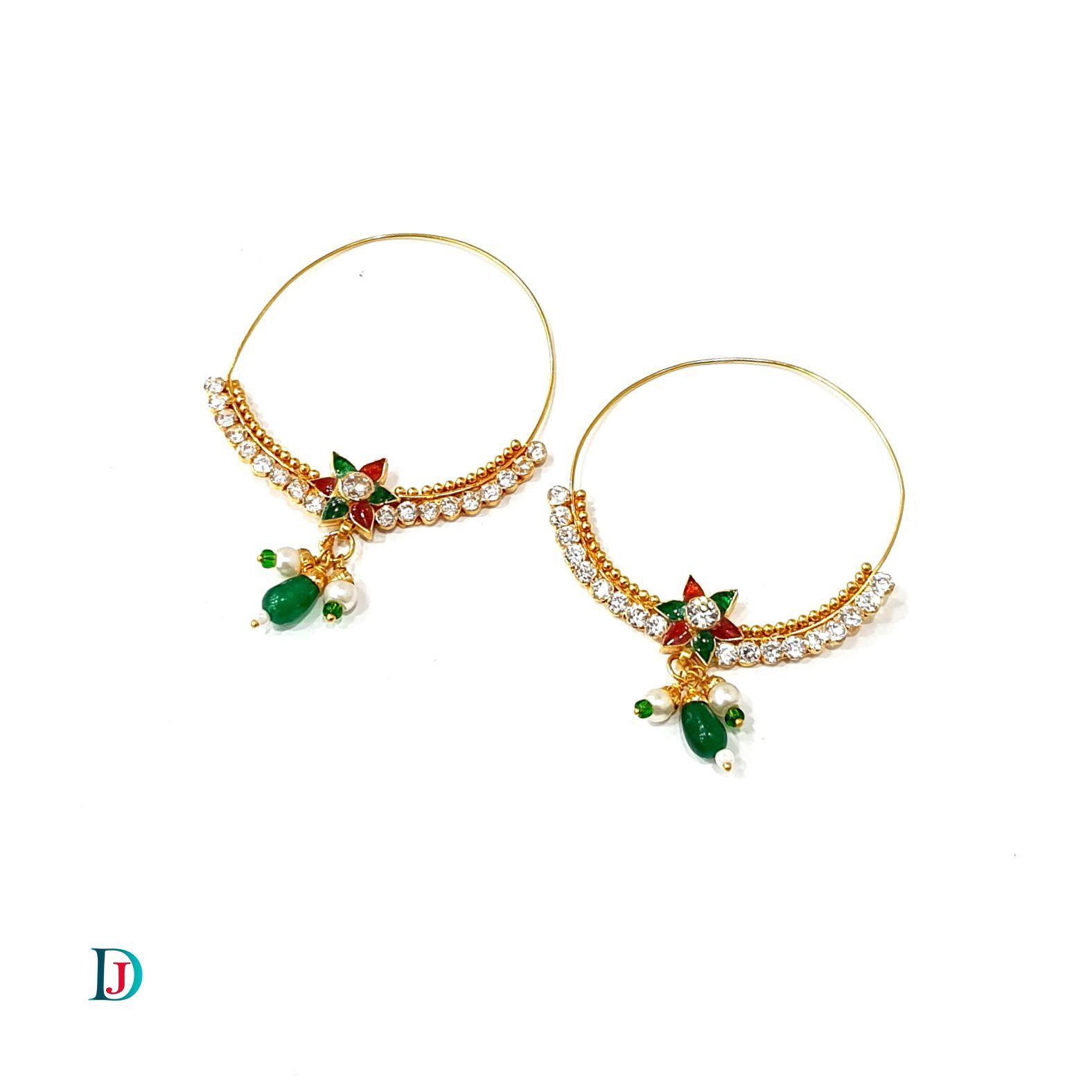 New and Latest Design of Desi Indian Rajasthani Gold Baali/Earrings 