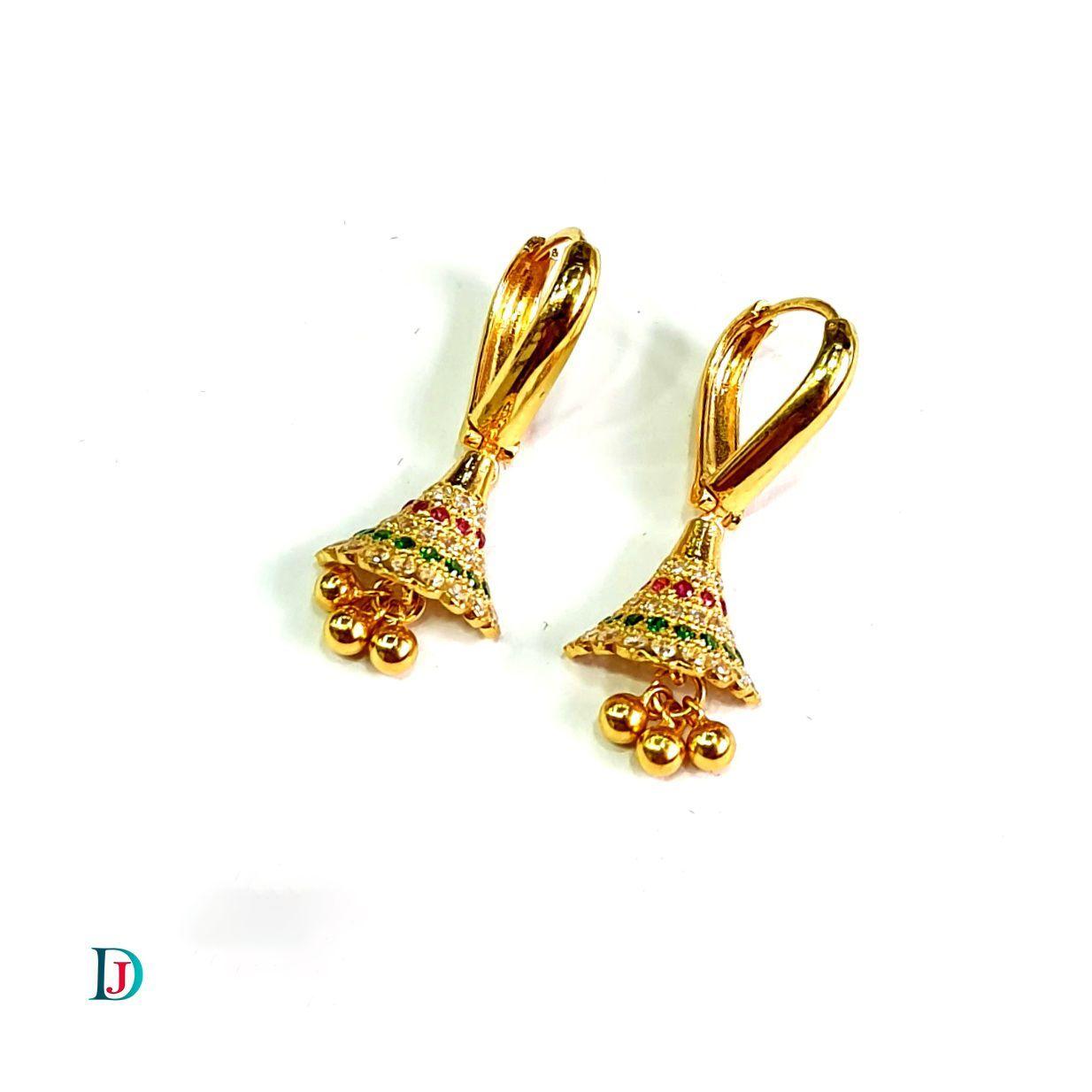 New and Latest Design of Desi Indian Rajasthani Gold Baali/Earrings 