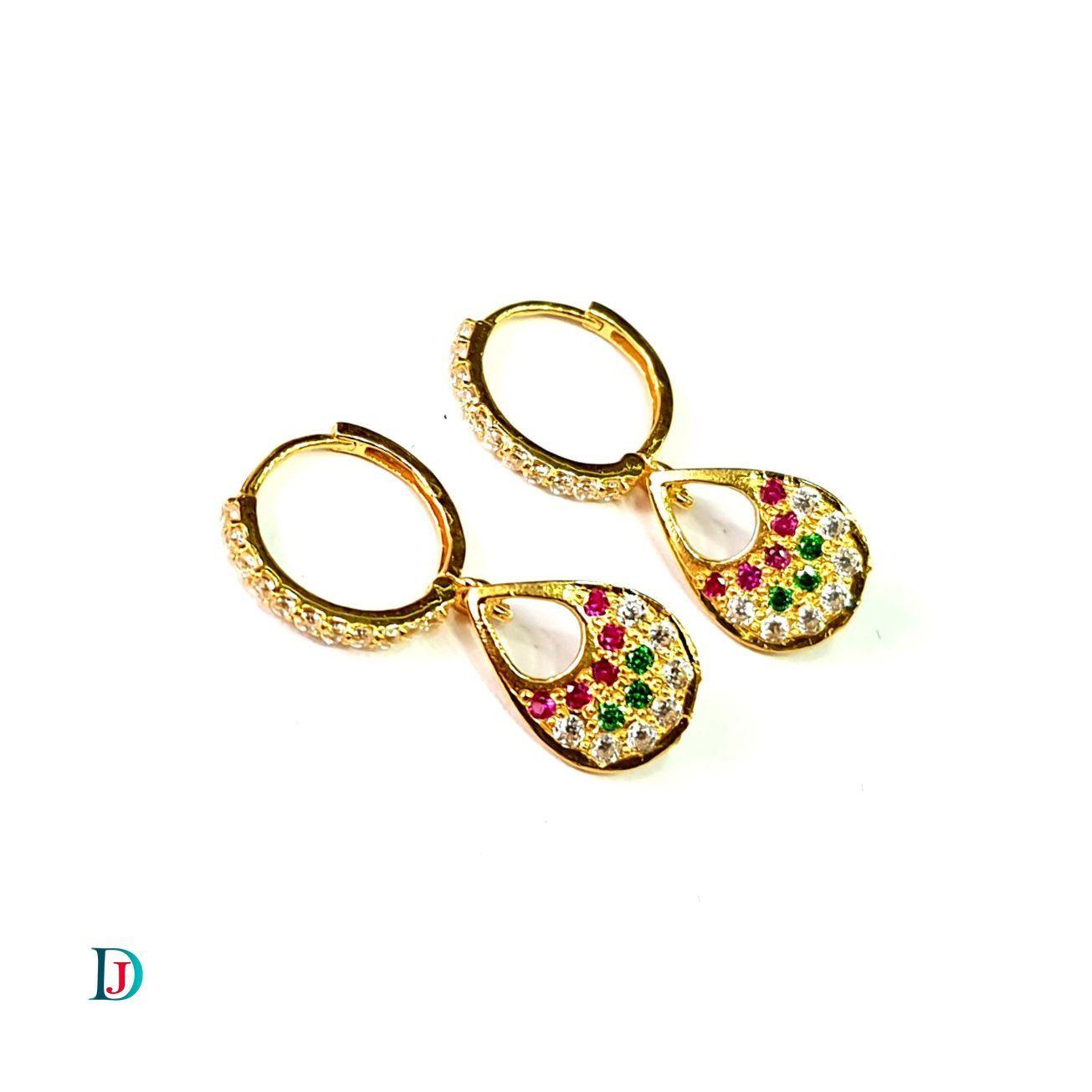 New and Latest Design of Desi Indian Rajasthani Gold Baali/Earrings 