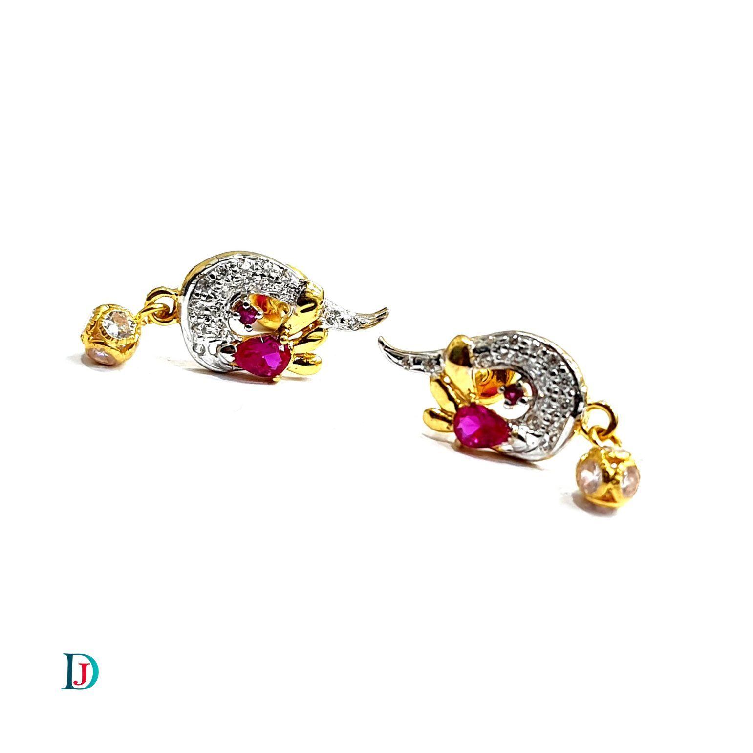 New and Latest Design of Desi Indian Rajasthani Gold Baali/Earrings 