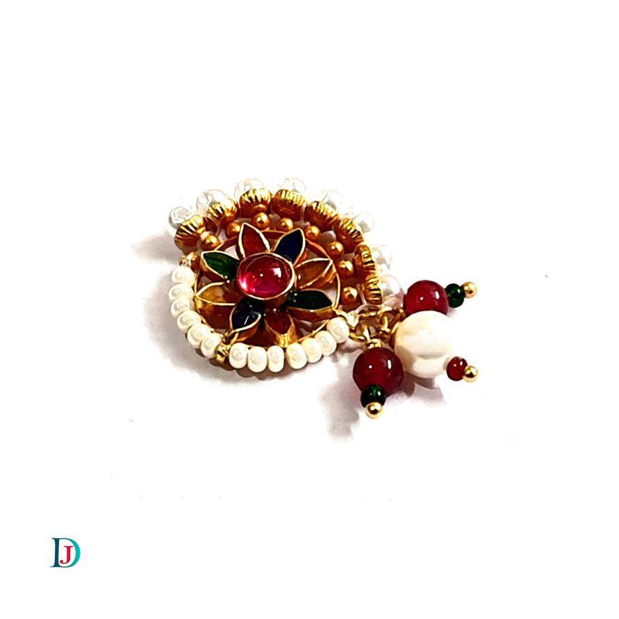 New and Latest Design of Desi Indian Rajasthani Gold Baali/Earrings 