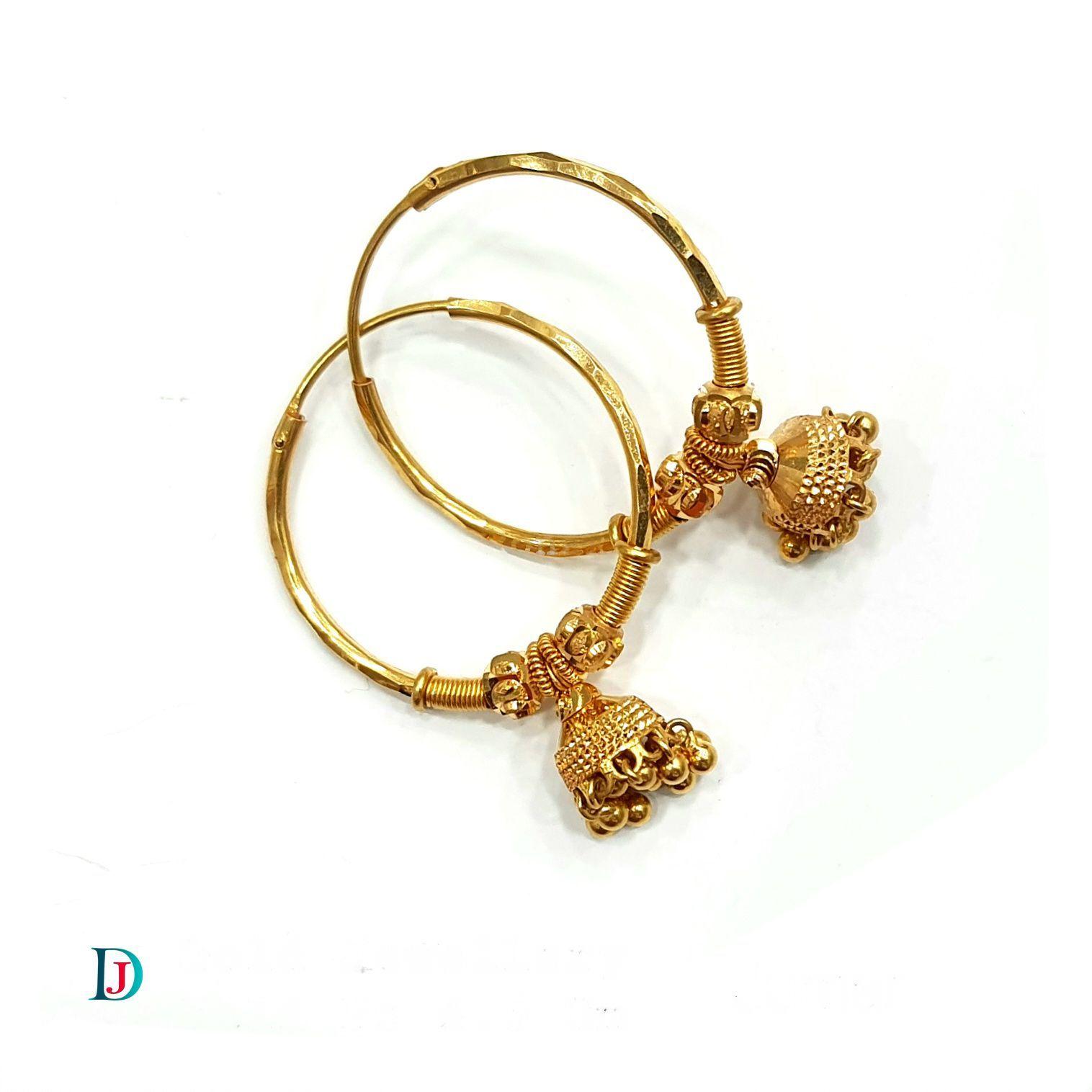 New and Latest Design of Desi Indian Rajasthani Gold Baali/Earrings 