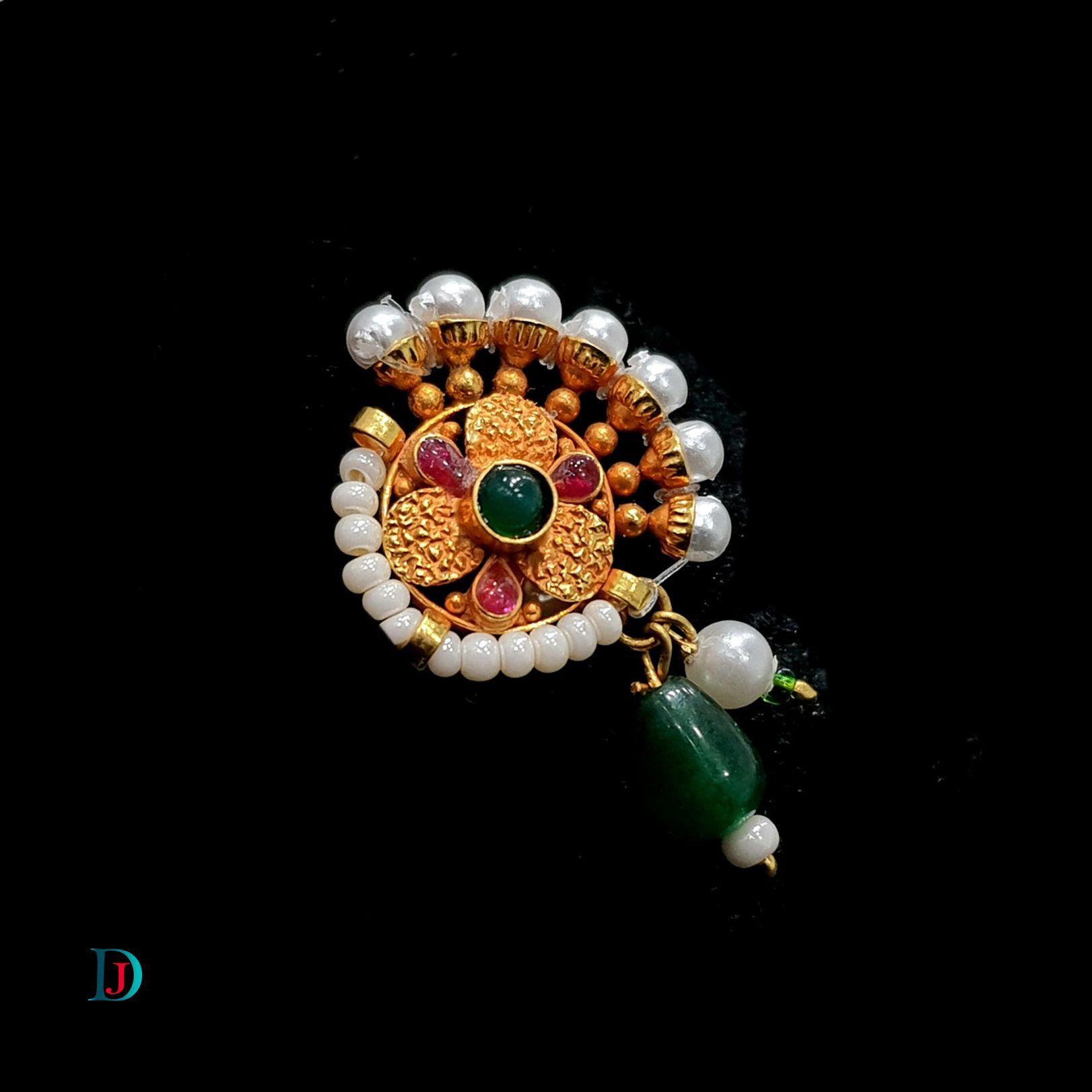 New and Latest Design of Desi Indian Rajasthani Gold Baali/Earrings 