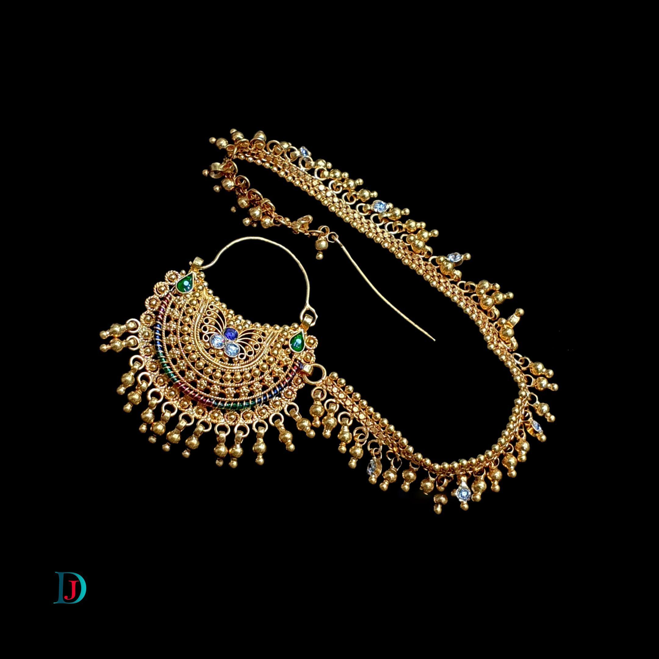 New and Latest Design of Desi Indian Rajasthani Gold Baali/Earrings 