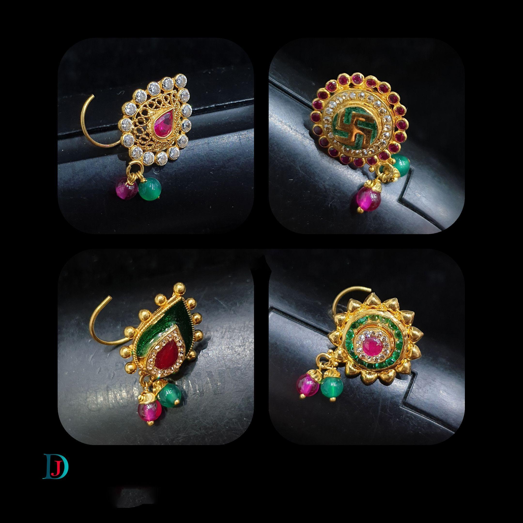 New and Latest Design of Desi Indian Rajasthani Gold Baali/Earrings 