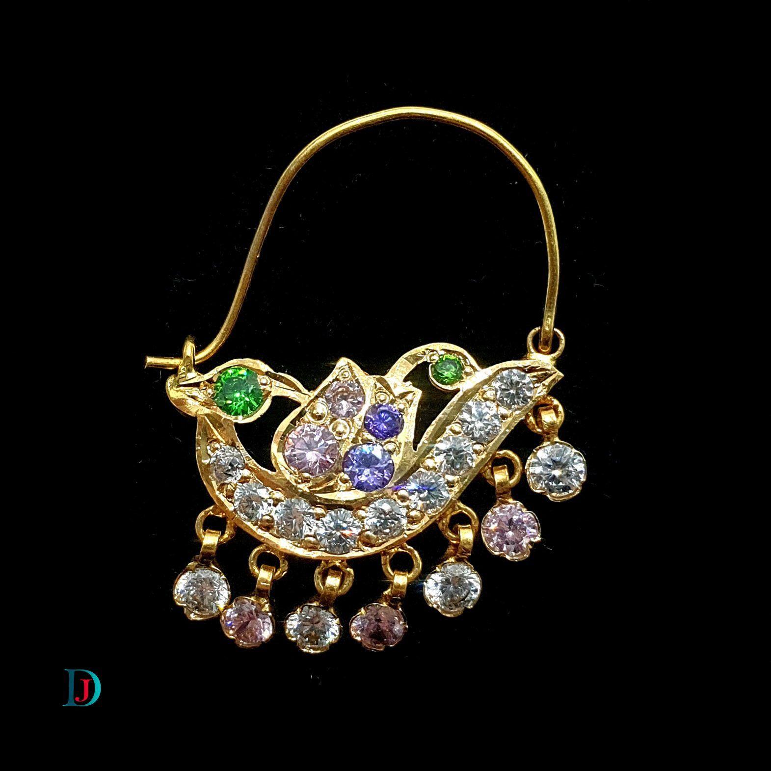 New and Latest Design of Desi Indian Rajasthani Gold Baali/Earrings 