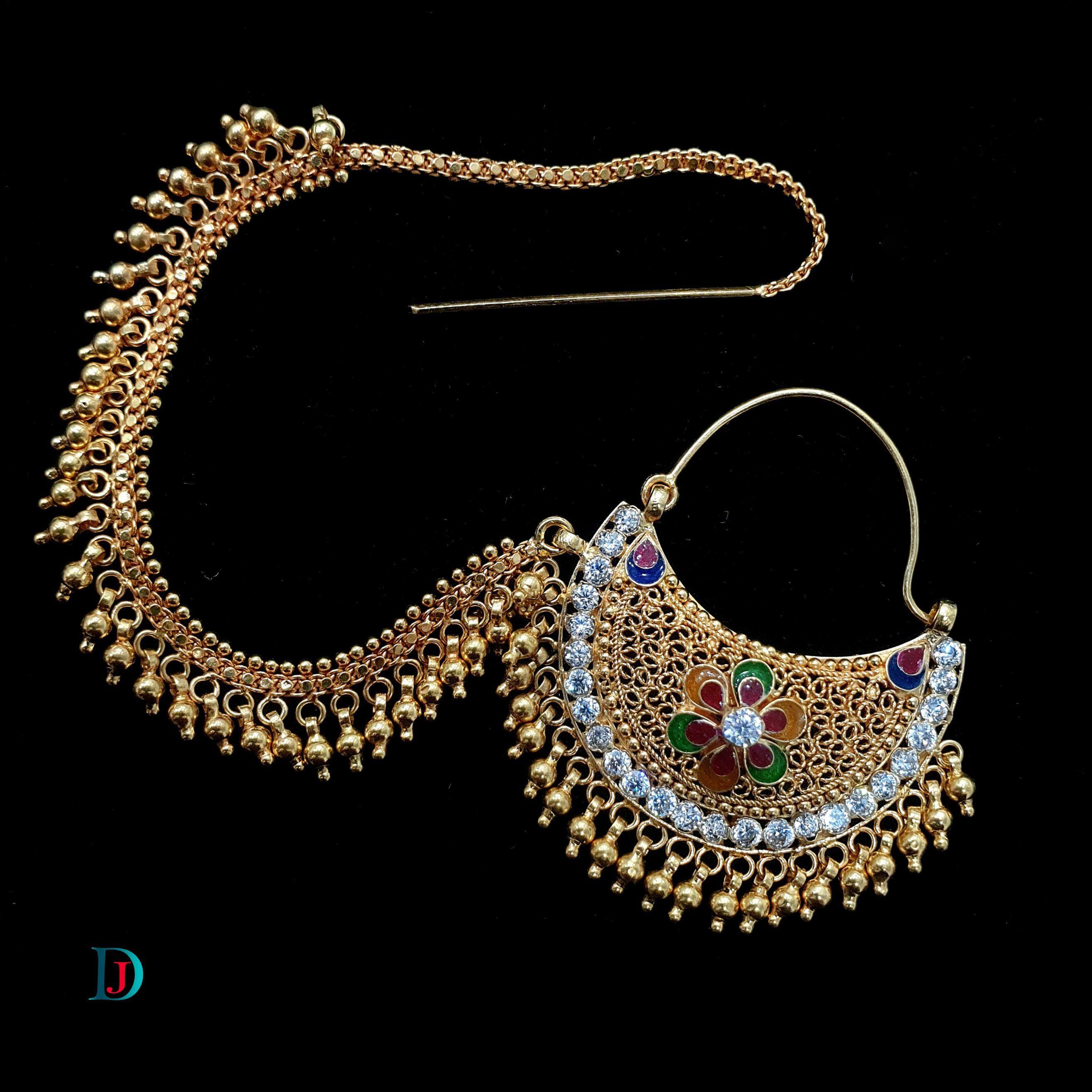 New and Latest Design of Desi Indian Rajasthani Gold Baali/Earrings 