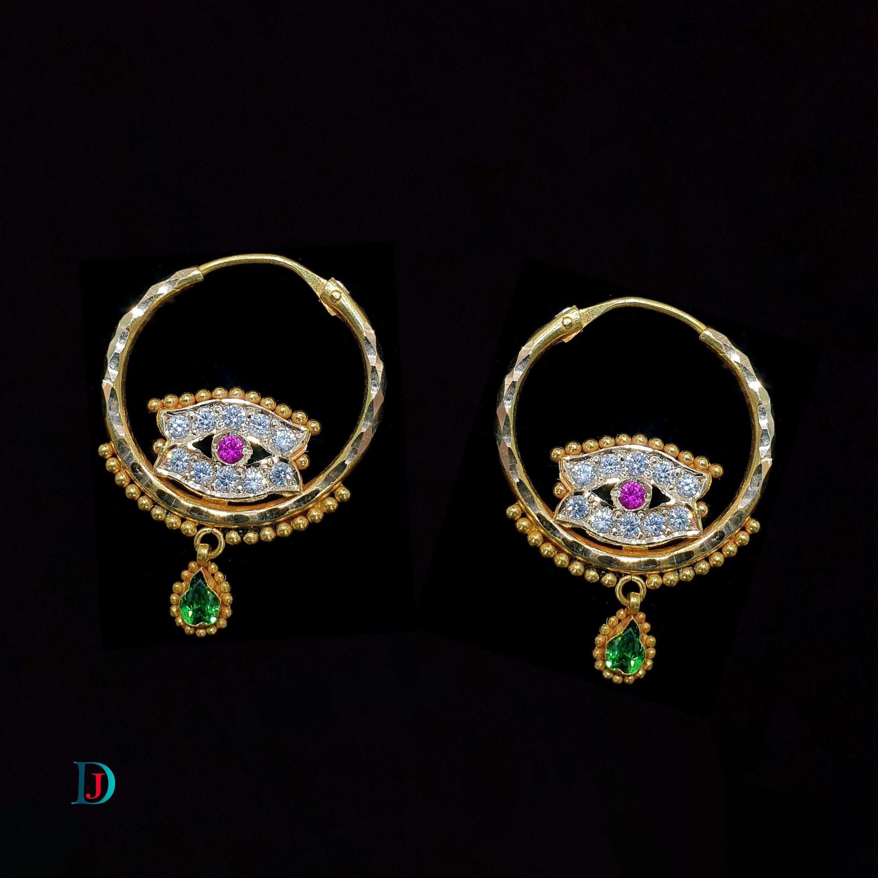 New and Latest Design of Desi Indian Rajasthani Gold Baali/Earrings 