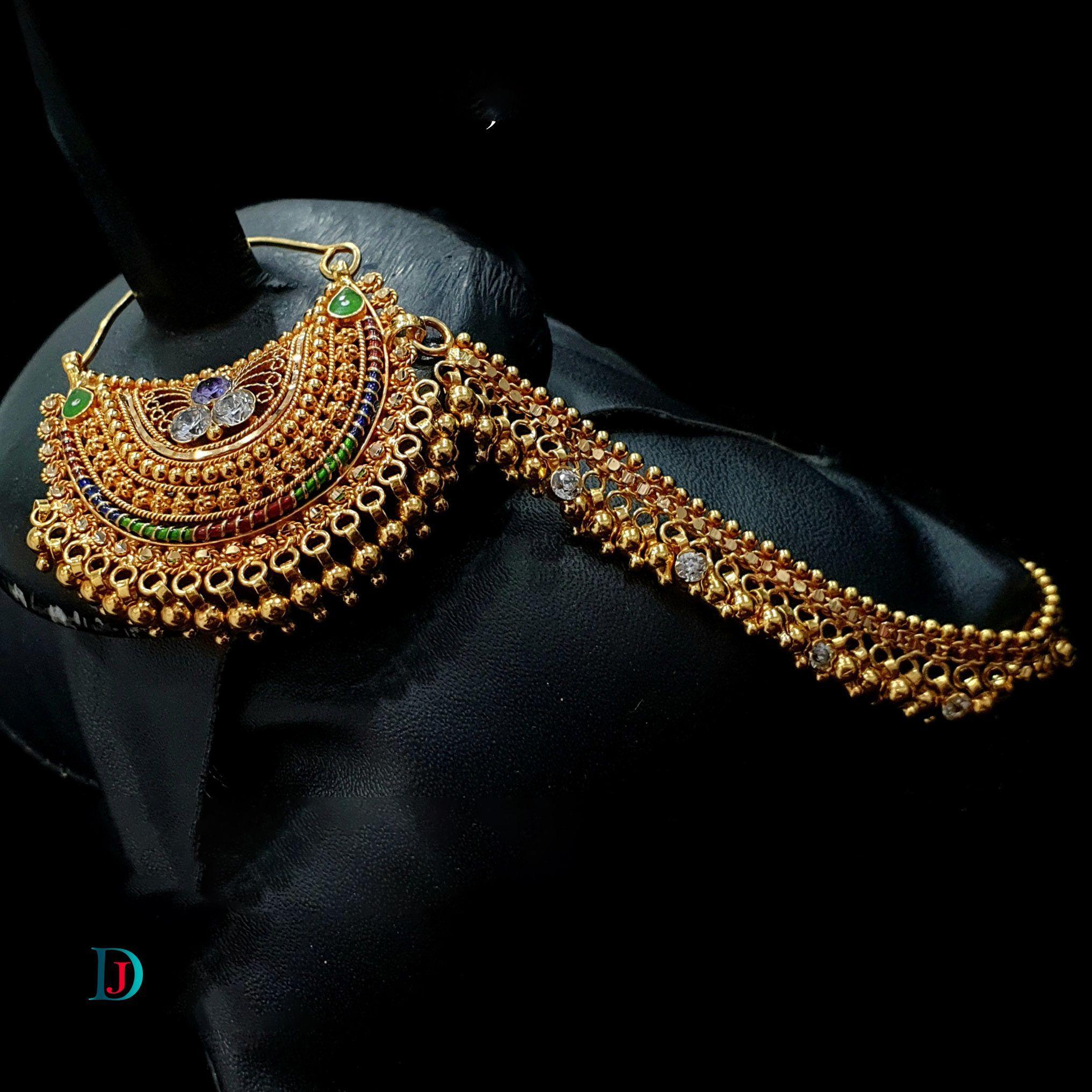 New and Latest Design of Desi Indian Rajasthani Gold Baali/Earrings 