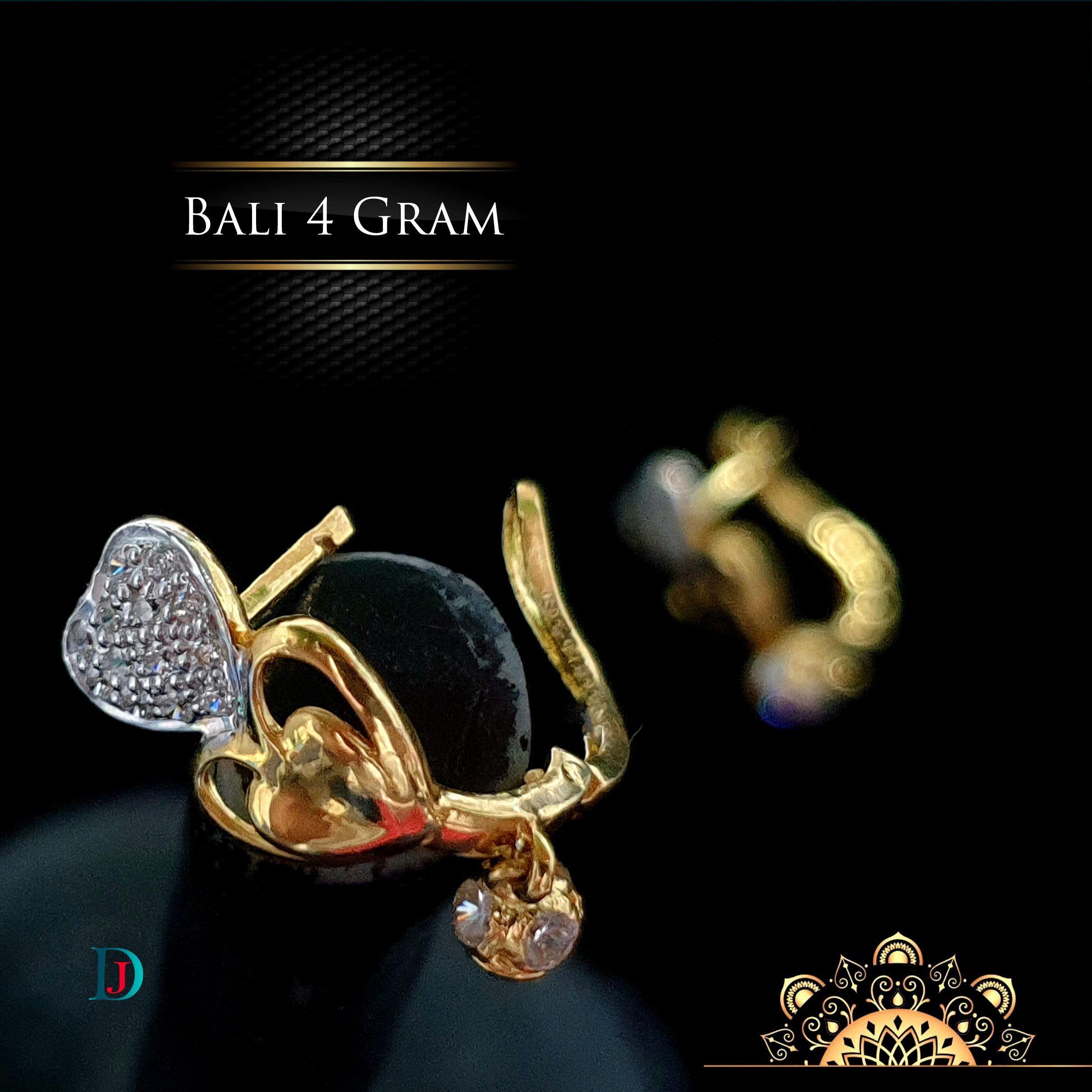 New and Latest Design of Desi Indian Rajasthani Gold Baali/Earrings 