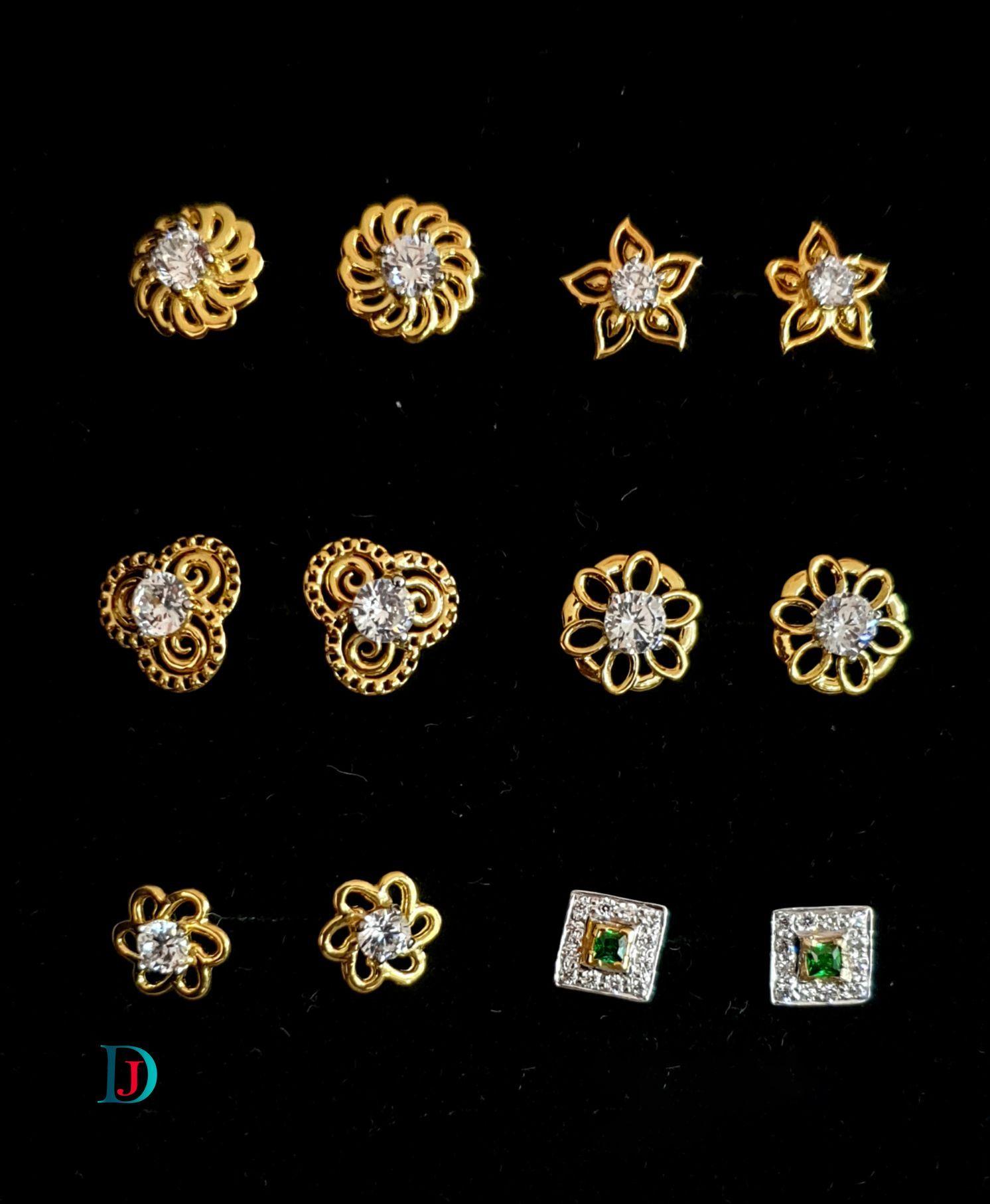 New and Latest Design of Desi Indian Rajasthani Gold Earring 