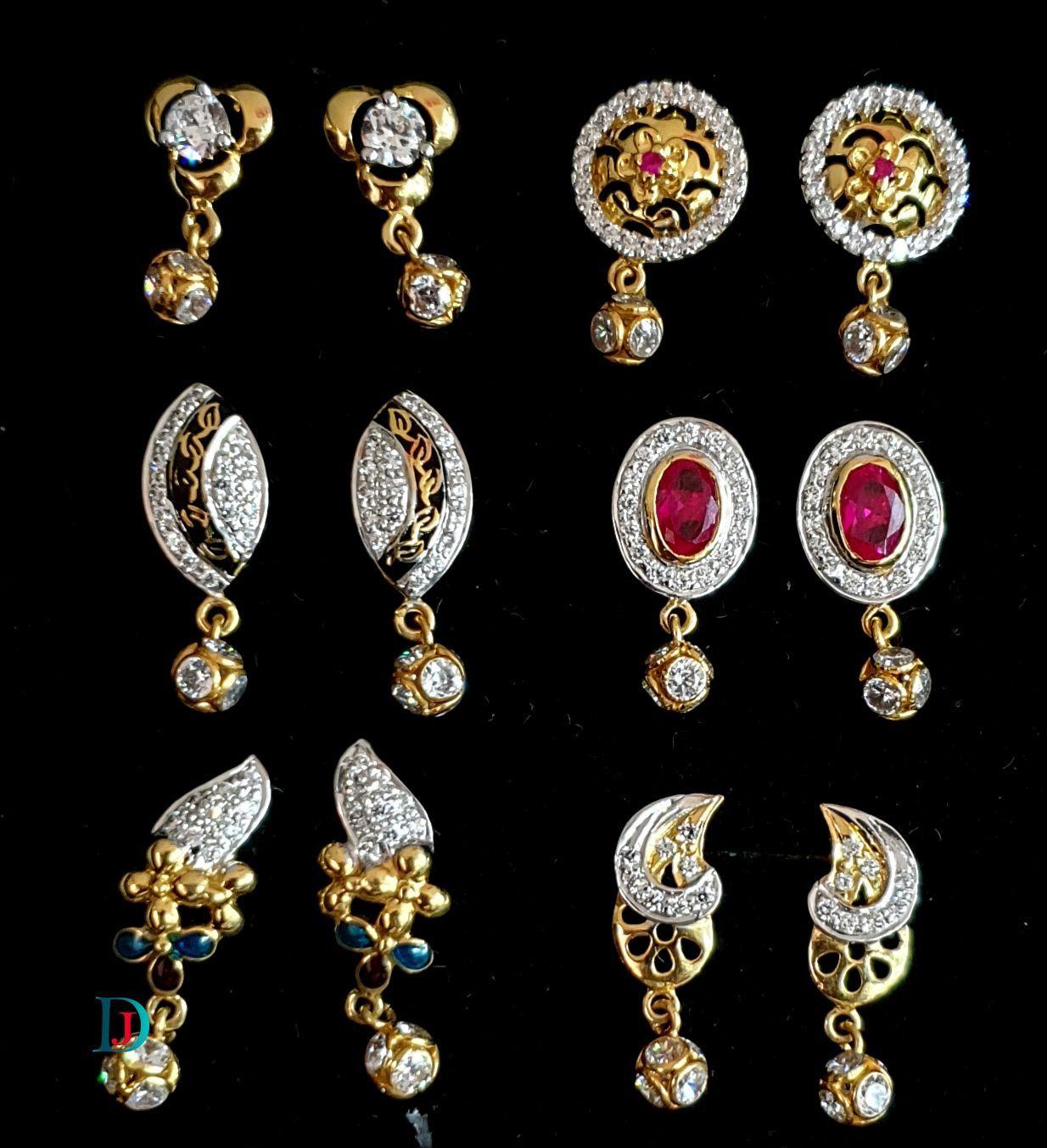 New and Latest Design of Desi Indian Rajasthani Gold Earring 