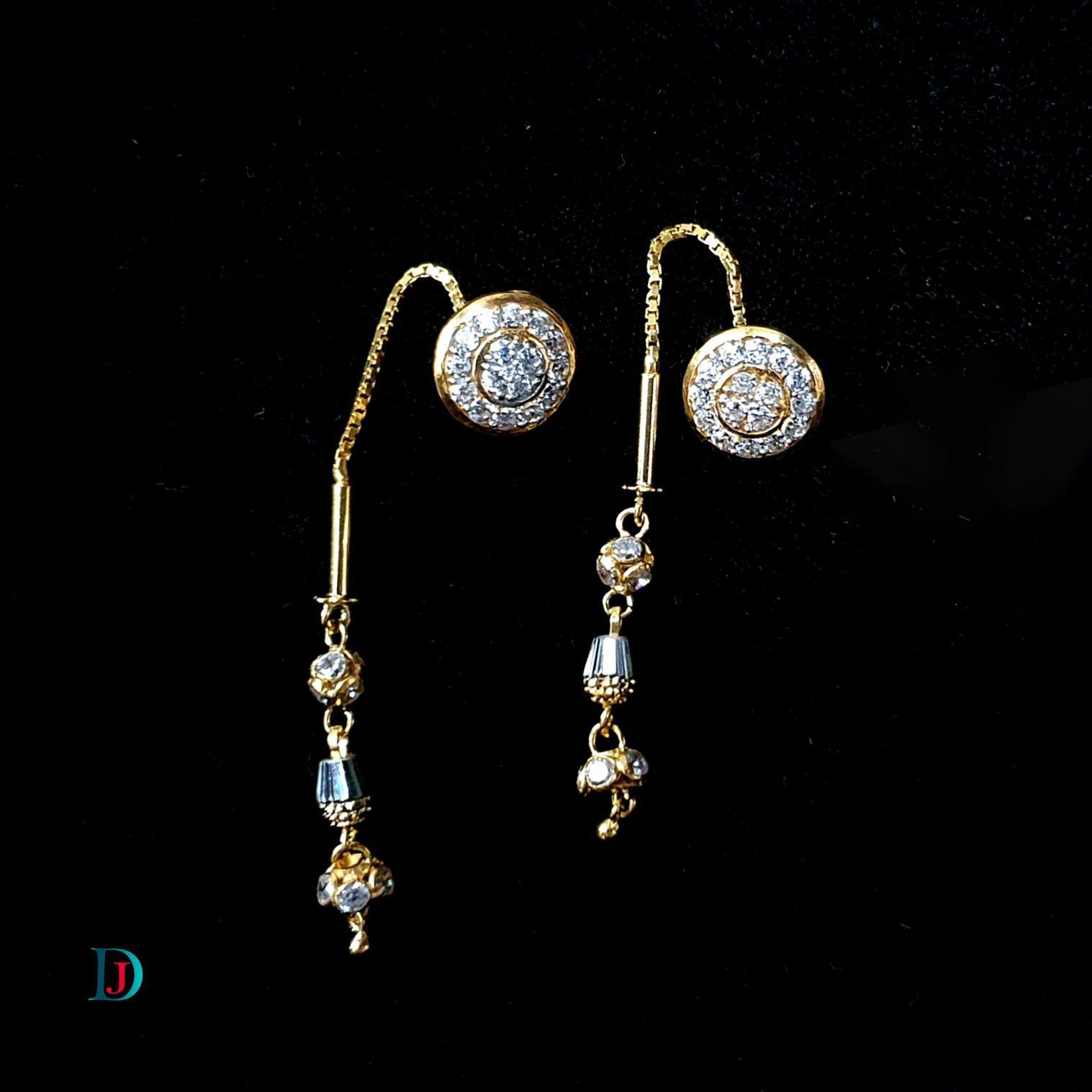 New and Latest Design of Desi Indian Rajasthani Gold Earring 