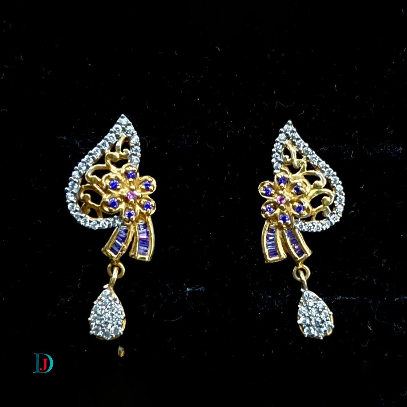 New and Latest Design of Desi Indian Rajasthani Gold Earring 
