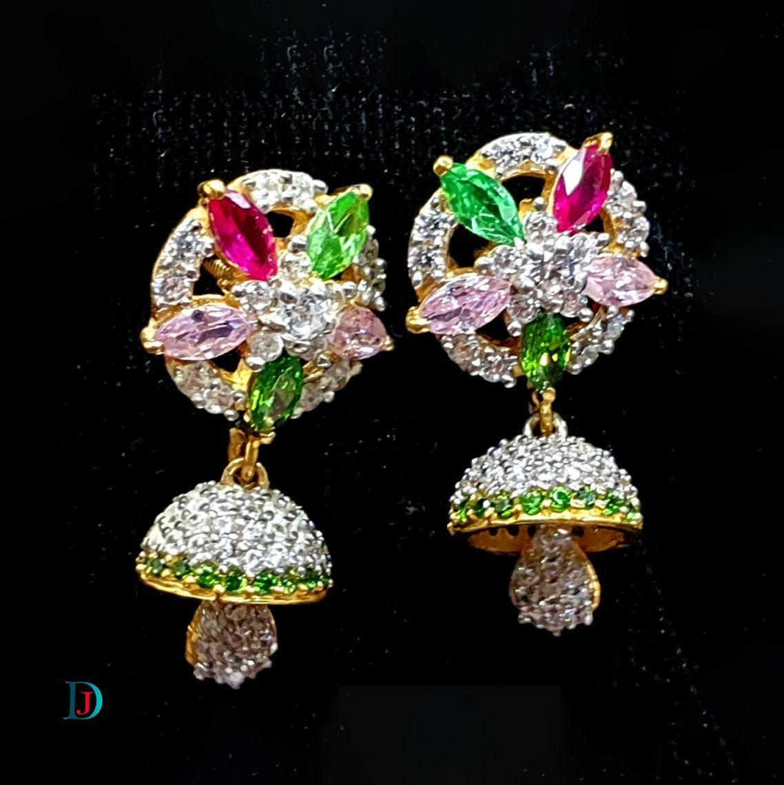 New and Latest Design of Desi Indian Rajasthani Gold Earring 