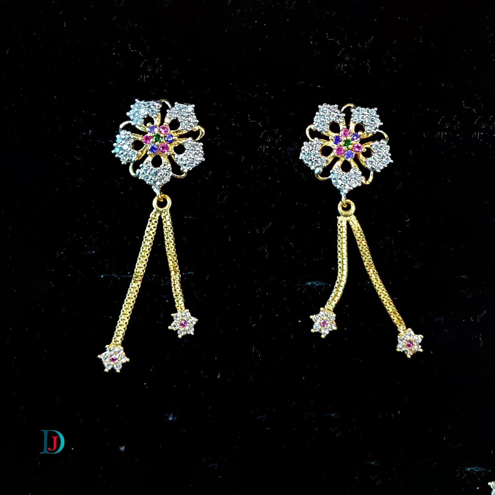 New and Latest Design of Desi Indian Rajasthani Gold Earring 
