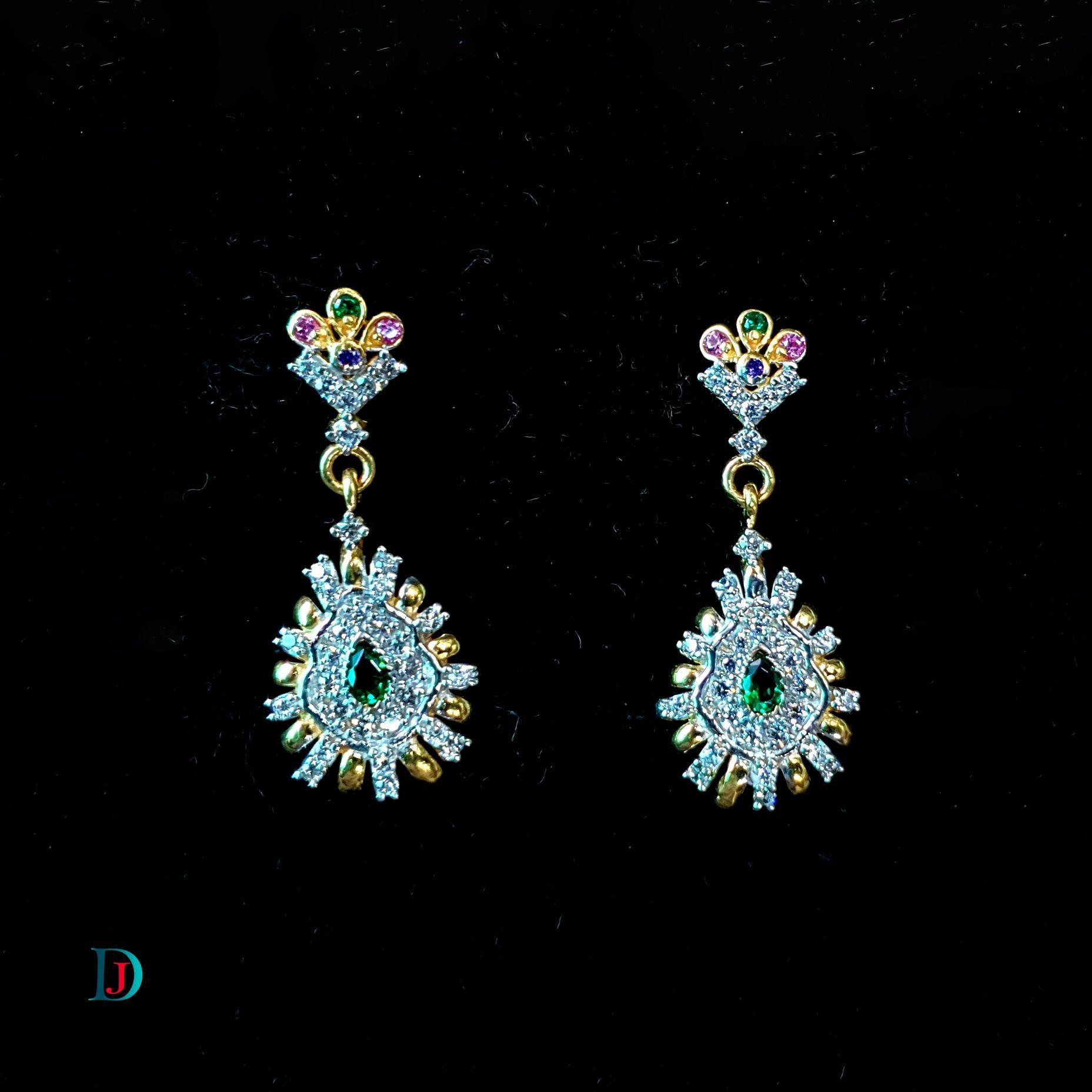 New and Latest Design of Desi Indian Rajasthani Gold Earring 