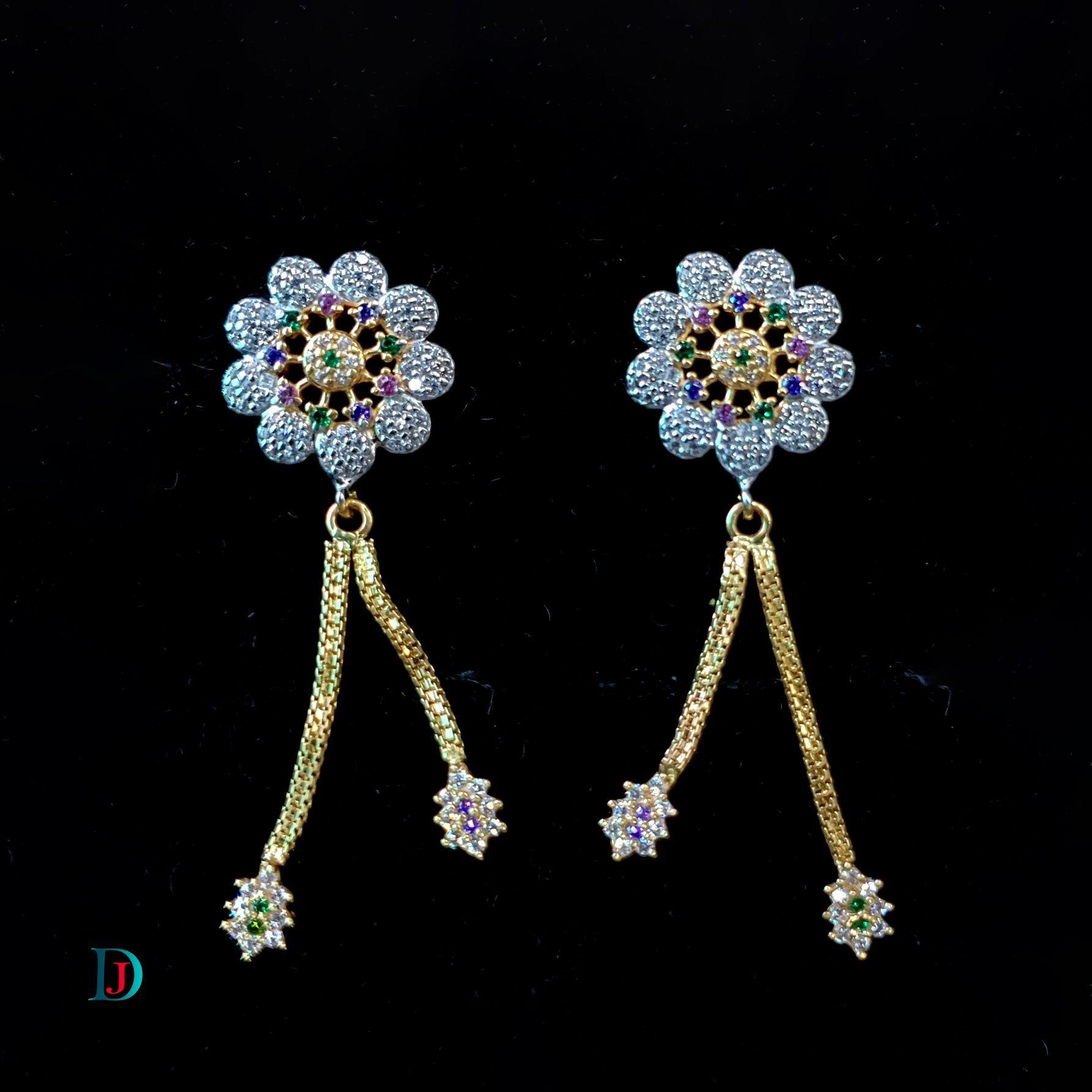 New and Latest Design of Desi Indian Rajasthani Gold Earring 