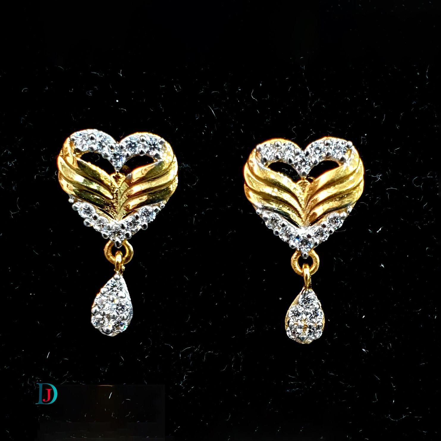 New and Latest Design of Desi Indian Rajasthani Gold Earring 