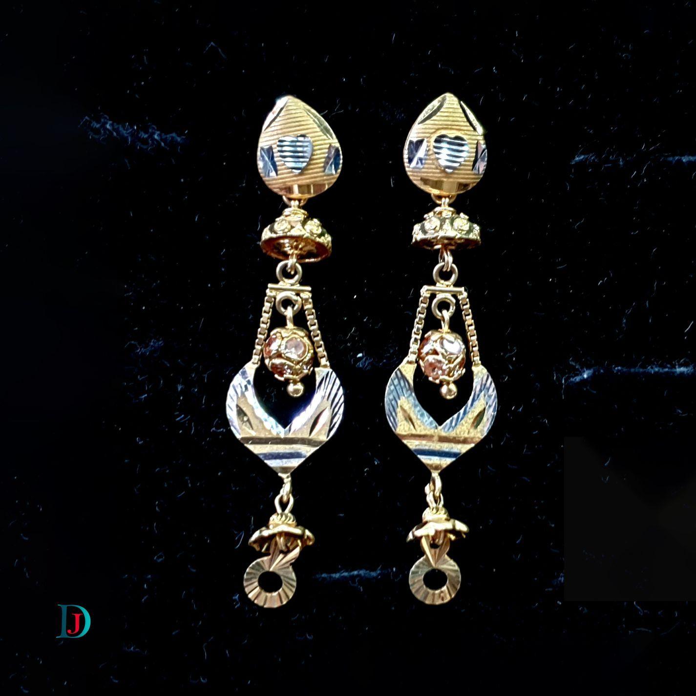 New and Latest Design of Desi Indian Rajasthani Gold Earring 