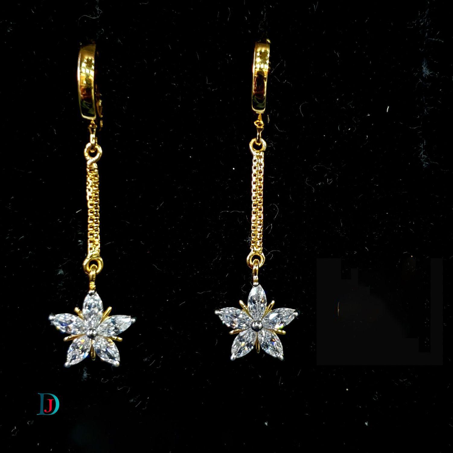 New and Latest Design of Desi Indian Rajasthani Gold Earring 