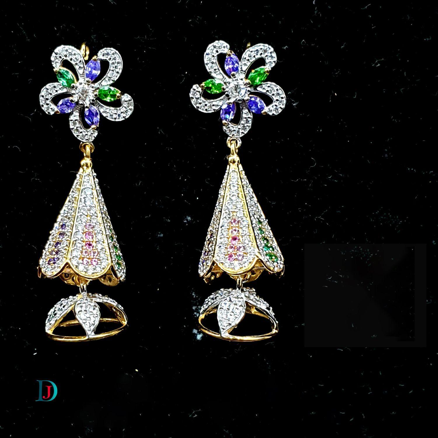 New and Latest Design of Desi Indian Rajasthani Gold Earring 