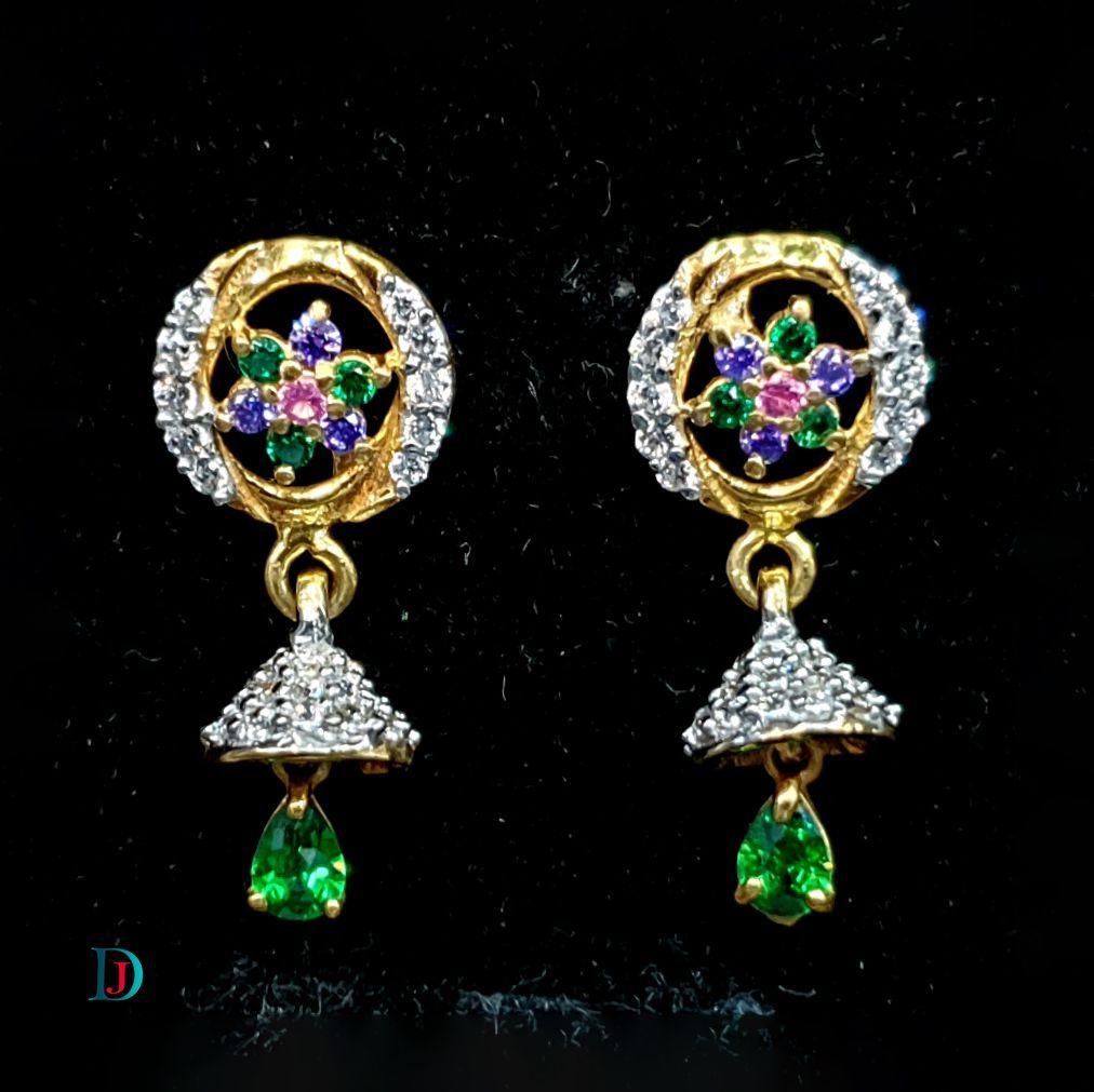 New and Latest Design of Desi Indian Rajasthani Gold Earring 
