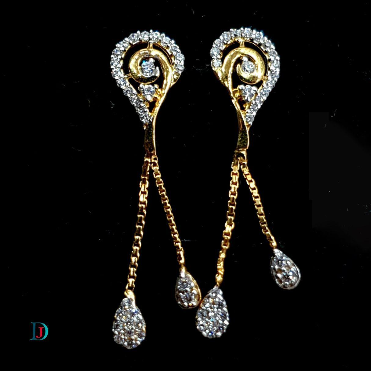 New and Latest Design of Desi Indian Rajasthani Gold Earring 