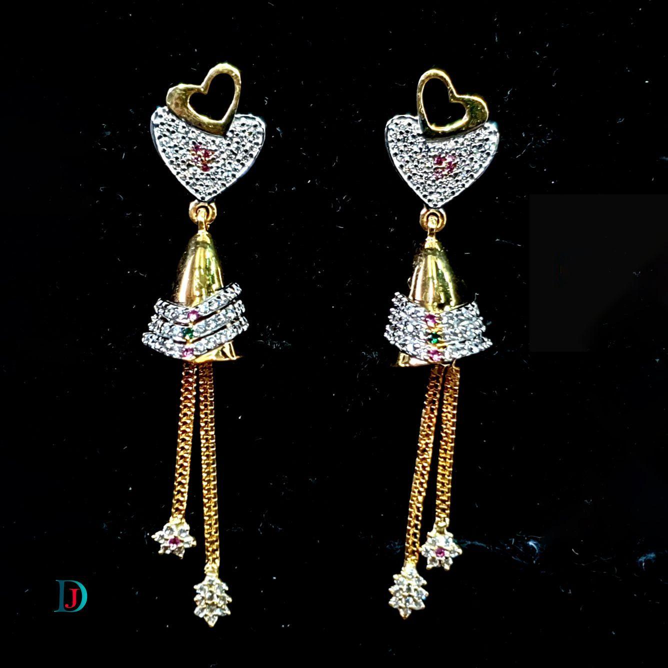 New and Latest Design of Desi Indian Rajasthani Gold Earring 