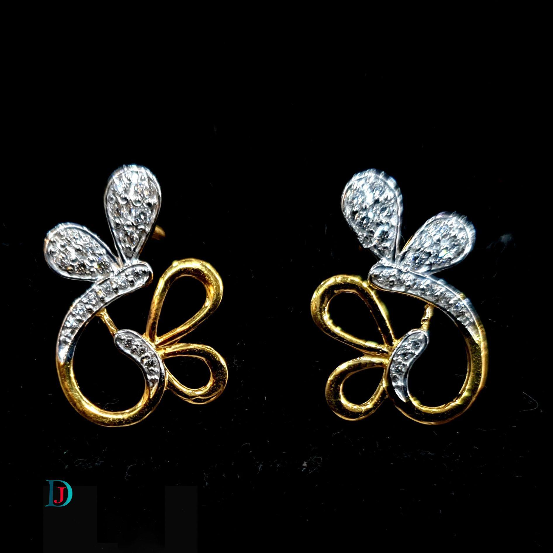 New and Latest Design of Desi Indian Rajasthani Gold Earring 