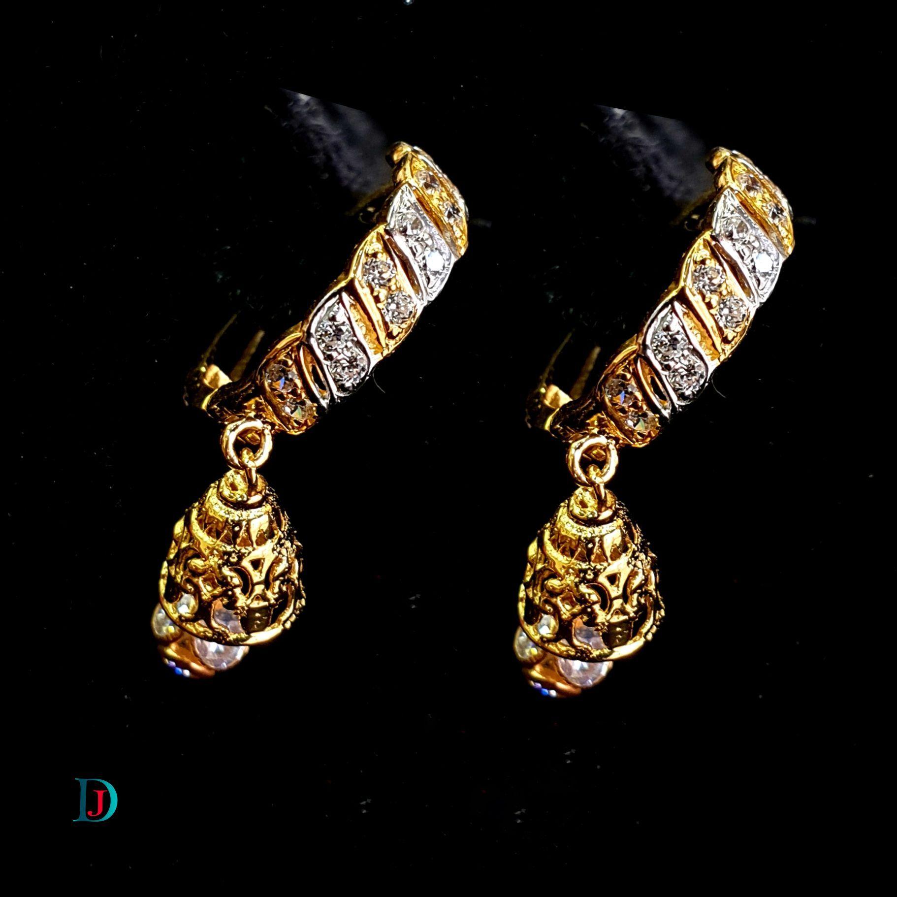 New and Latest Design of Desi Indian Rajasthani Gold Earring 