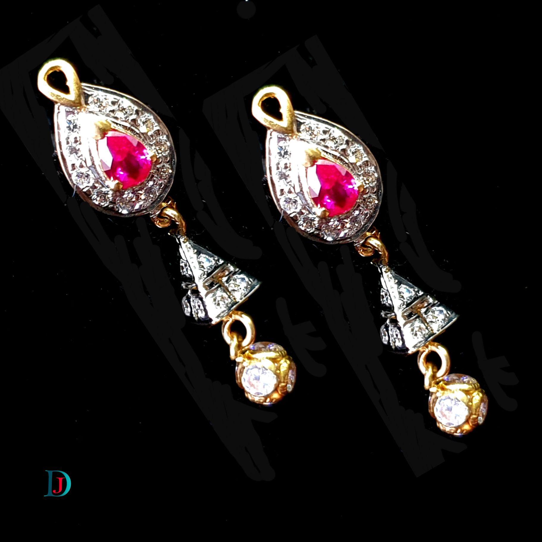 New and Latest Design of Desi Indian Rajasthani Gold Earring 