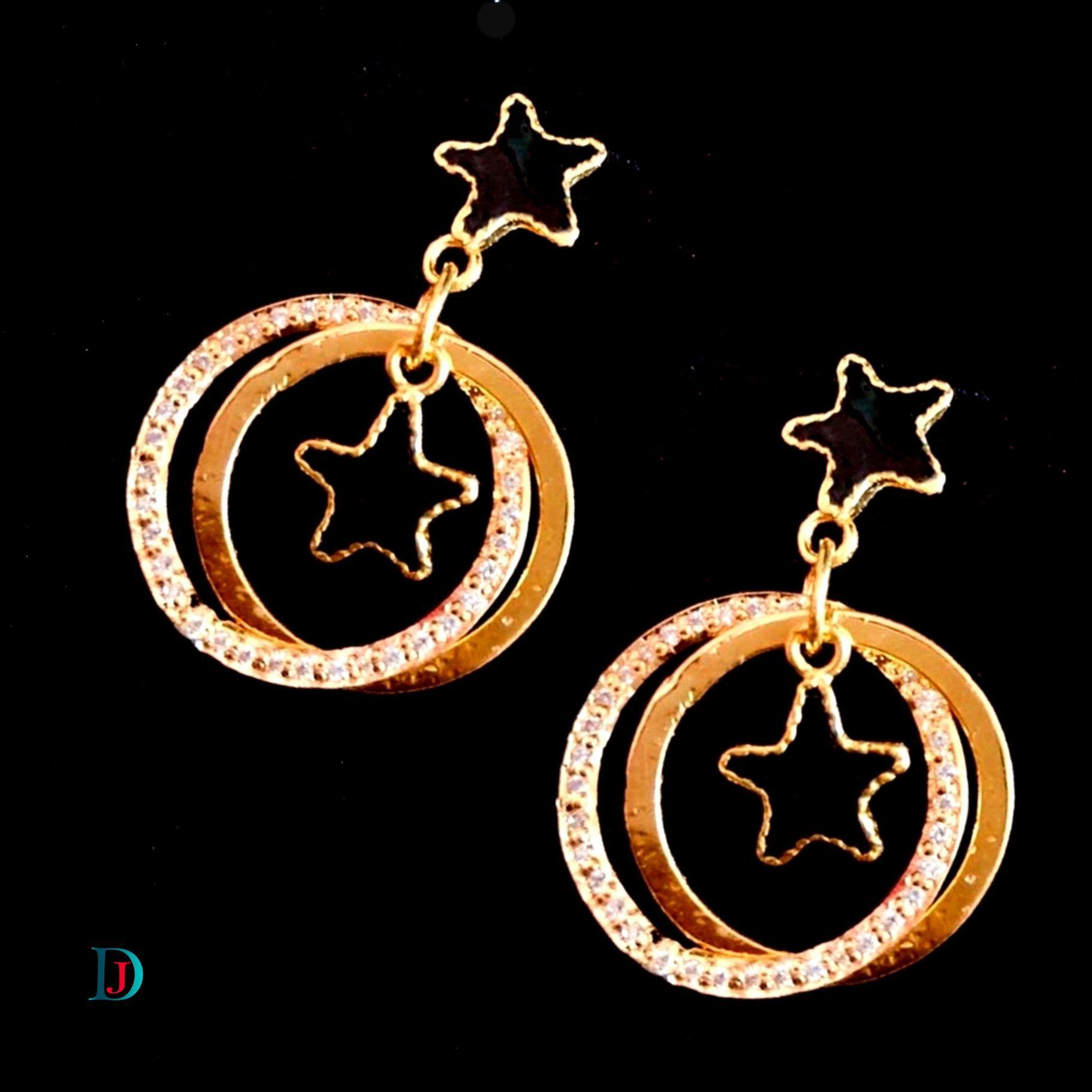 New and Latest Design of Desi Indian Rajasthani Gold Earring 