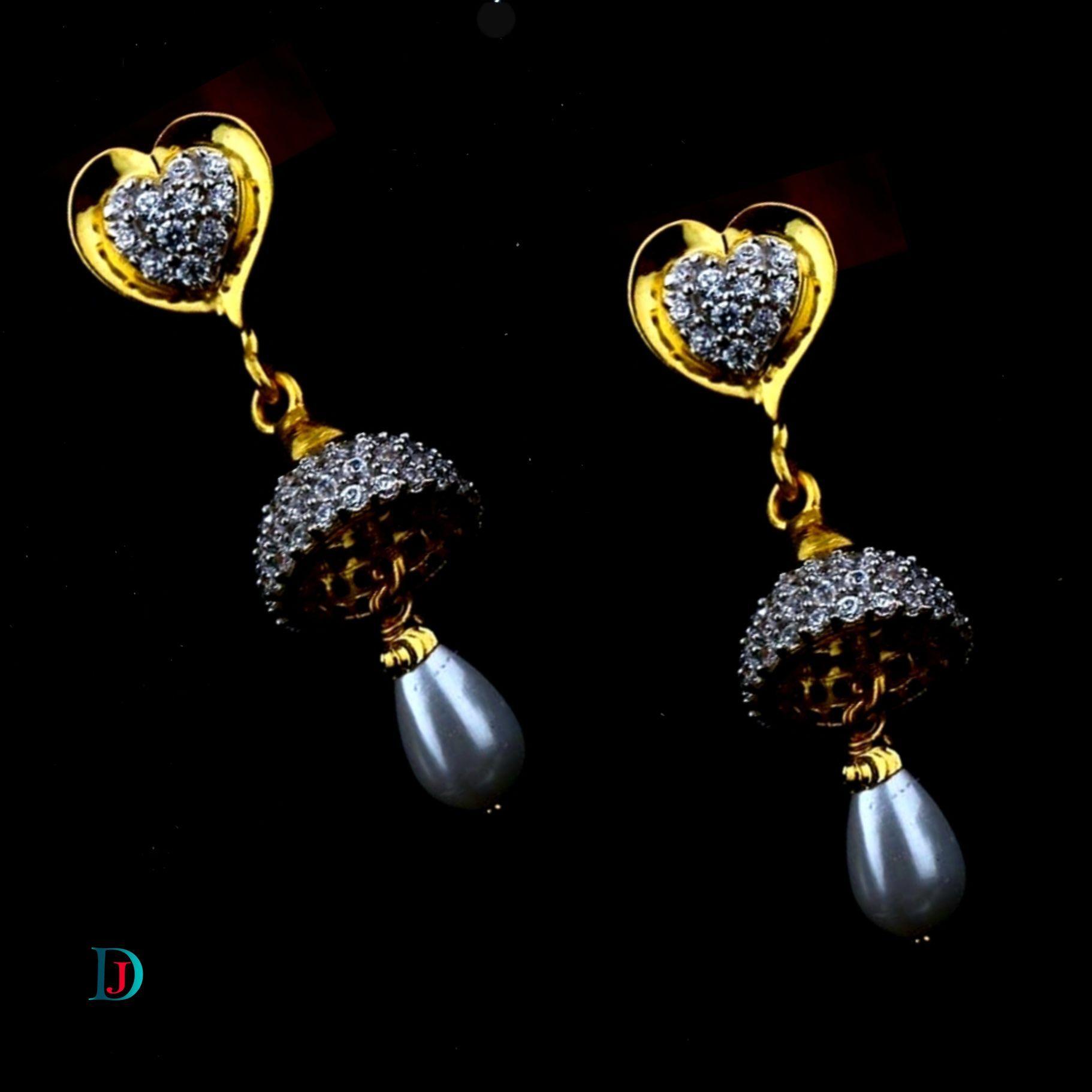 New and Latest Design of Desi Indian Rajasthani Gold Earring 