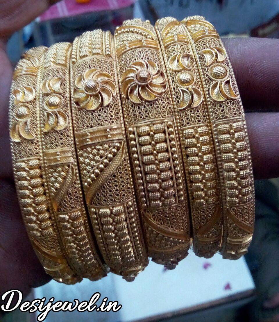 New and Latest Design of Rajasthani desi fancy gold Bangles 