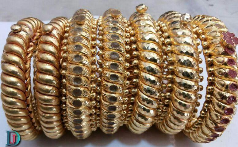 New and Latest Design of Rajasthani desi fancy gold Bangles 