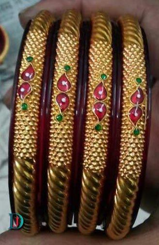 New and Latest Design of Rajasthani desi fancy gold Bangles 