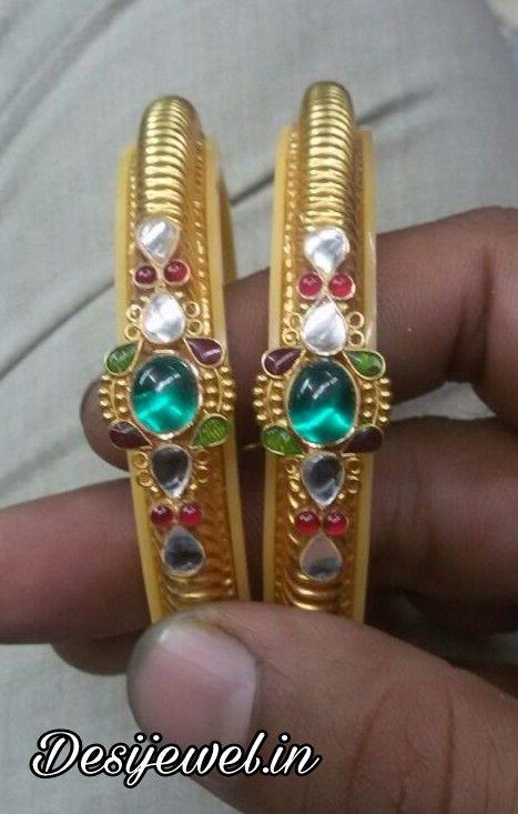 New and Latest Design of Rajasthani desi fancy gold Bangles 