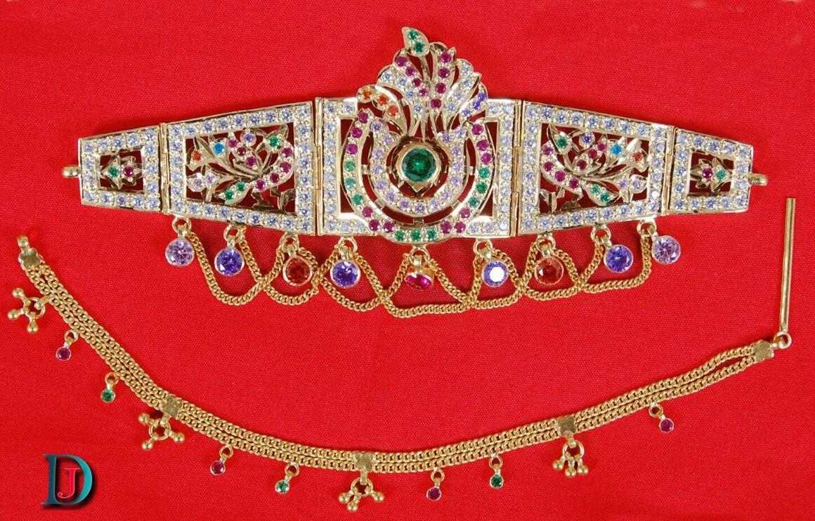 New and Latest Design of Rajasthani Desi gold Bhujbandh 