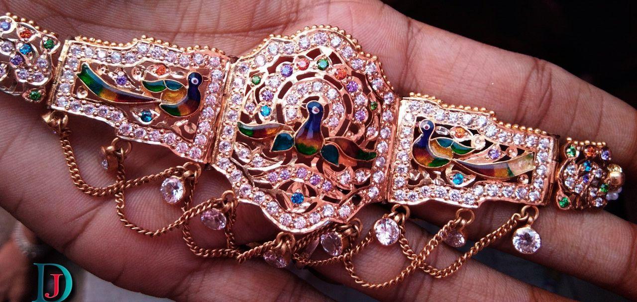 New and Latest Design of Rajasthani Desi gold Bhujbandh 