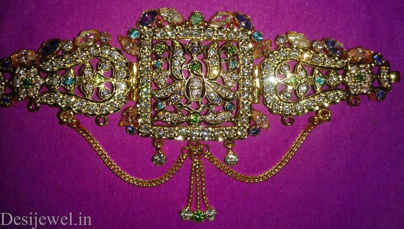 New and Latest Design of Rajasthani Desi gold Bhujbandh 
