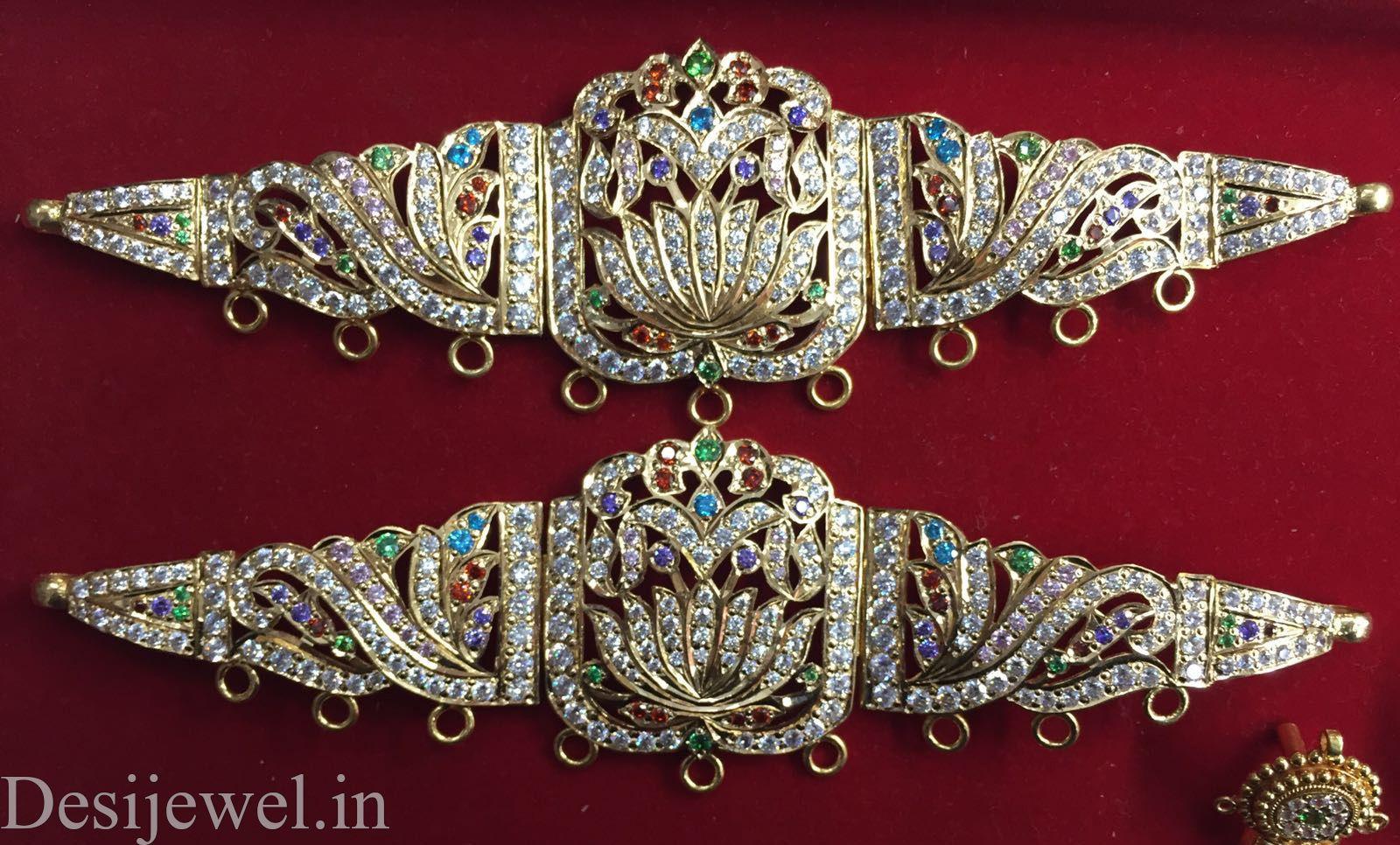 New and Latest Design of Rajasthani Desi gold Bhujbandh 